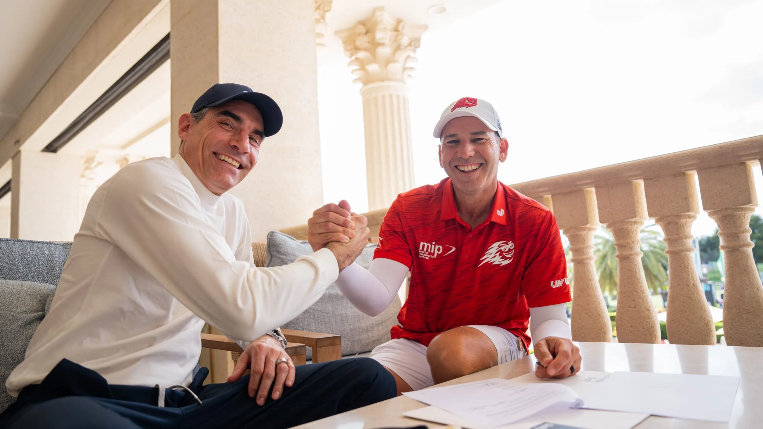 Sergio Garcia joins